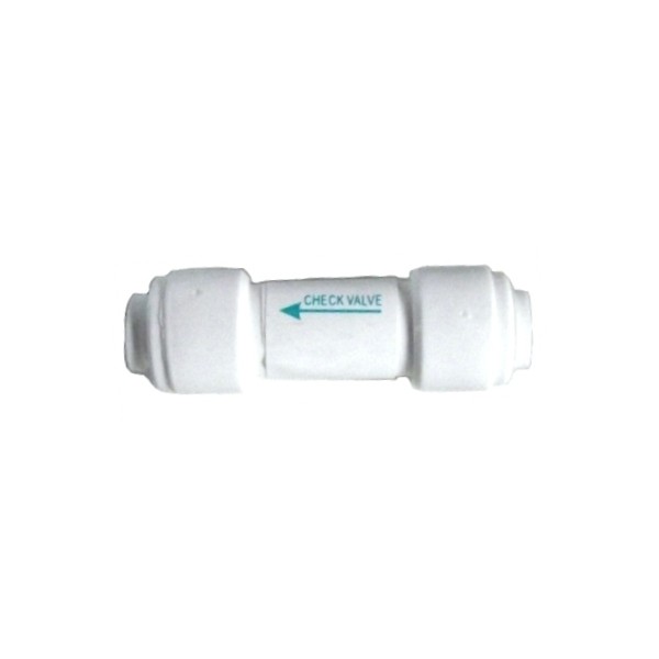 RO Reverse Osmosis One Way Check Valve inline 1/4" Straight connector