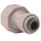 15mm 1/2" BSP x 1/4" Push Fit Connector - John Guest Tap Adapter