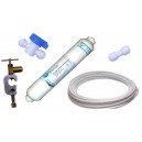 American Fridge Water Filter Plumbing Fitting Connection Kit with Fridge Filter