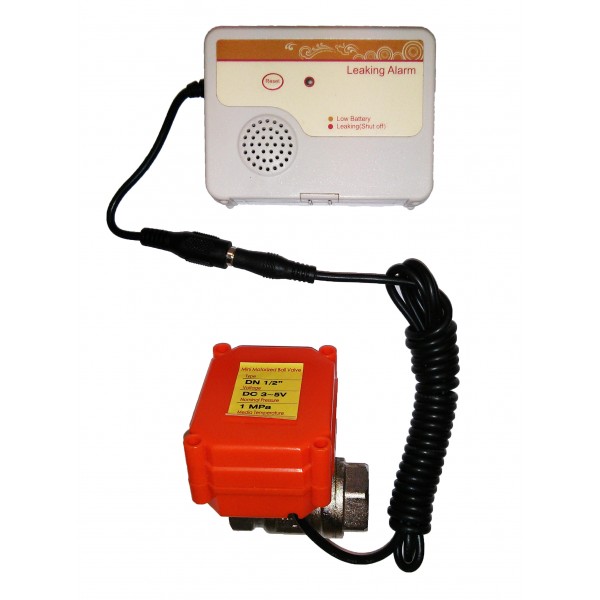 Water leak alarm with automatic shut off For water coolers and POU