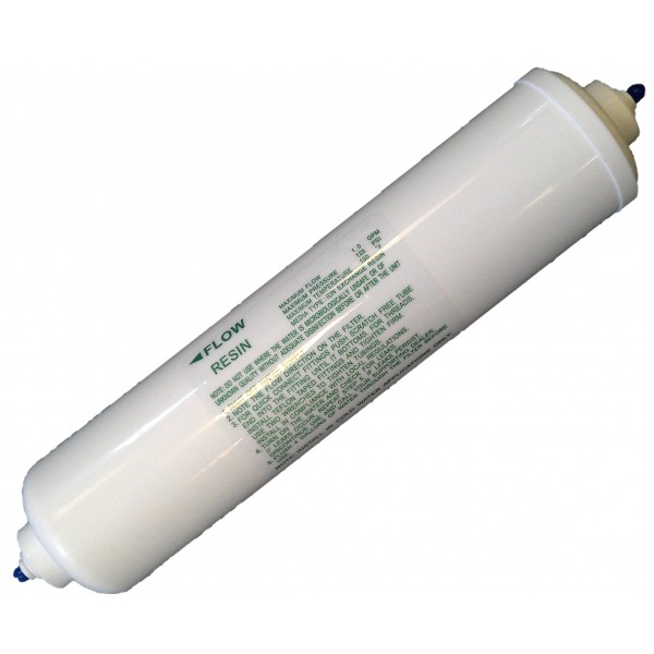 Inline scale prevention water softening filter cartridge Resin filter cartridge
