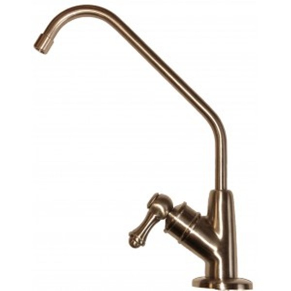 Brushed metal Water Filter Tap for Reverse Osmosis & Under Sink Water