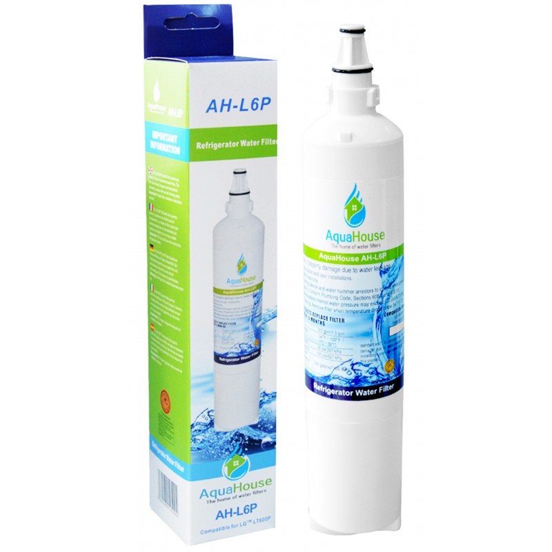 AquaHouse AH-L6P compatible water filter for LG LT600P, 5231JA2006A, 5231JA2006B