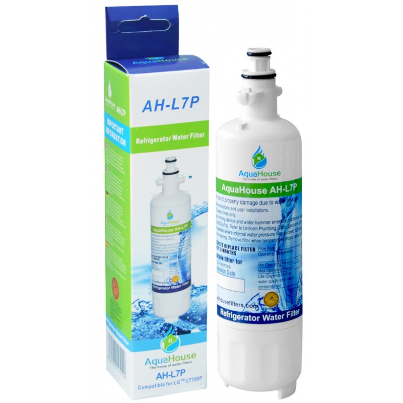 Compatible water filter for LG LT700P, ADQ36006101, ADQ36006102, 46-9690, WF700 fridge