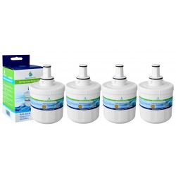 AquaHouse AH-352A Water Filter 4-Pack – Compatible With Abode, Bosch, Neff, Siemens Fridges & Taps