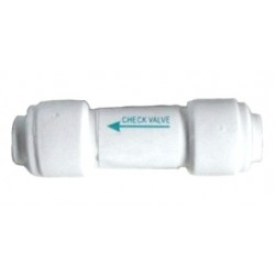RO Reverse Osmosis One Way Check Valve in-line 1/4" Straight connector