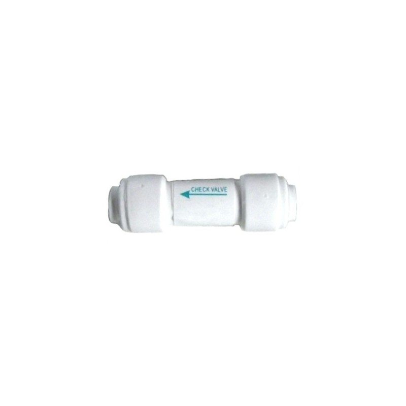 RO Reverse Osmosis One Way Check Valve in-line 1/4" Straight connector