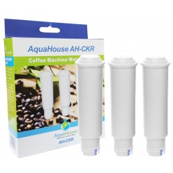 3x AquaHouse AH-CKR Compatible with Krups Claris F088 Coffee machine
