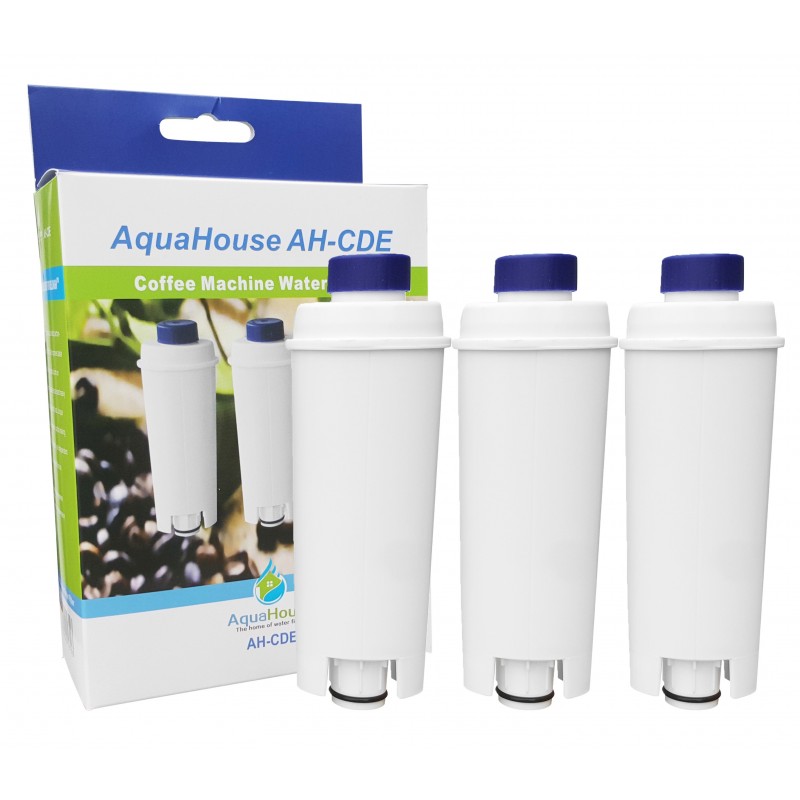 SER3017 DeLonghi Bean to Cup Aqualogis AL-S002 Lot de 2 filtres à eau compatibles DLS C002 