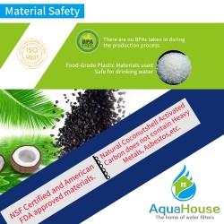 10" Carbon GAC water filter cartridge - Granular Activated Carbon