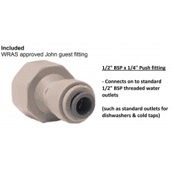 Long life under sink water filter system - 3 year filter life - High flow