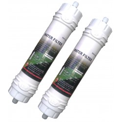 2x Samsung WSF-100 Water Filter - Original Samsung Fridge Filter