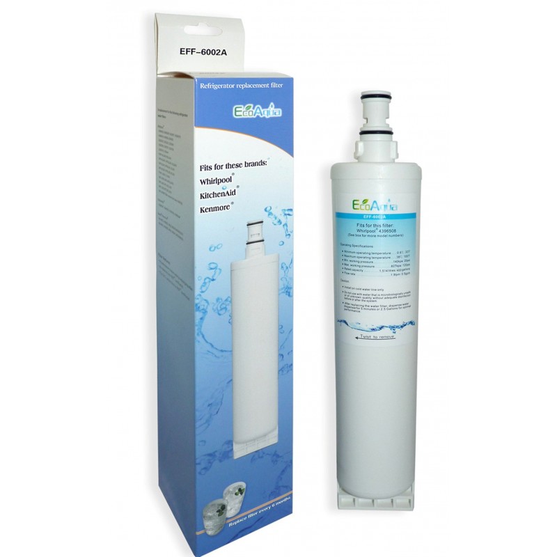 Fridge filter compatible replacement for EcoAqua EFF-6002A Water Filter