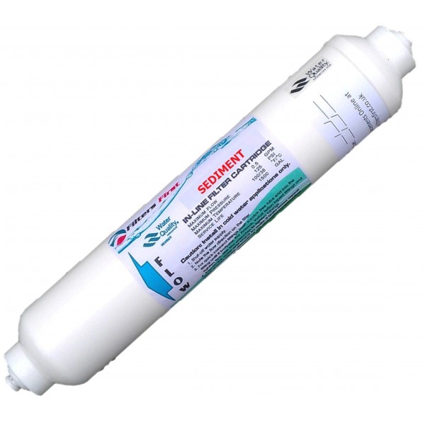 Universal InLine sediment Water Filter Cartridge Replacement Cartridge Inline Water Filter